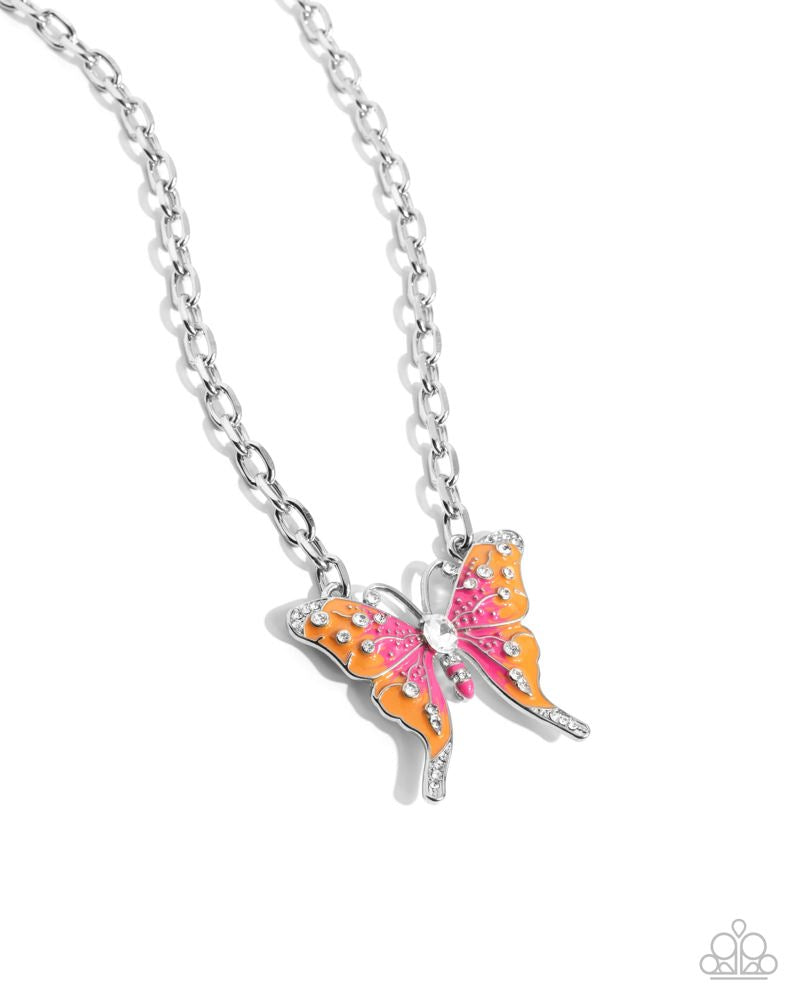 Soft Landing - Orange | Paparazzi Accessories