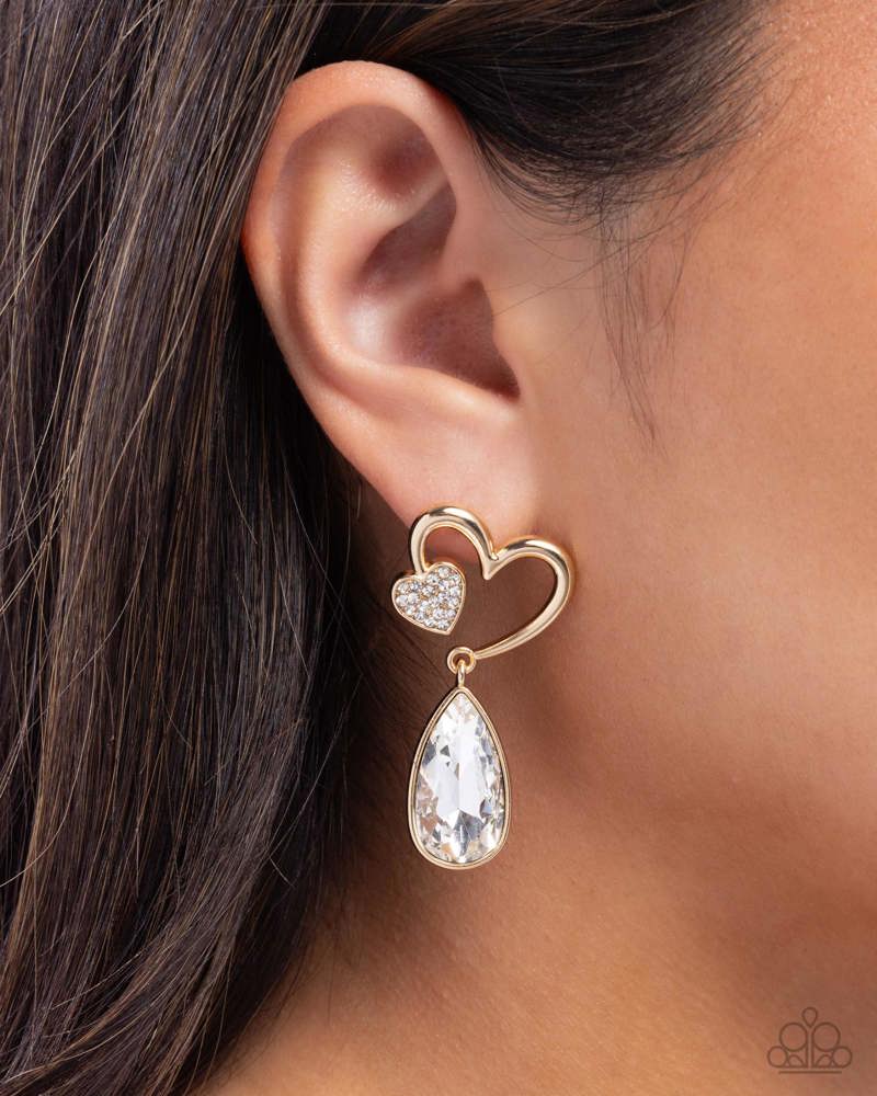 Coupling Up Earrings - Gold image 3