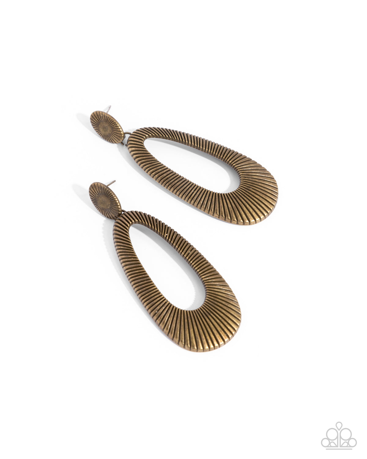 Princess Potential Earrings - Brass image 2
