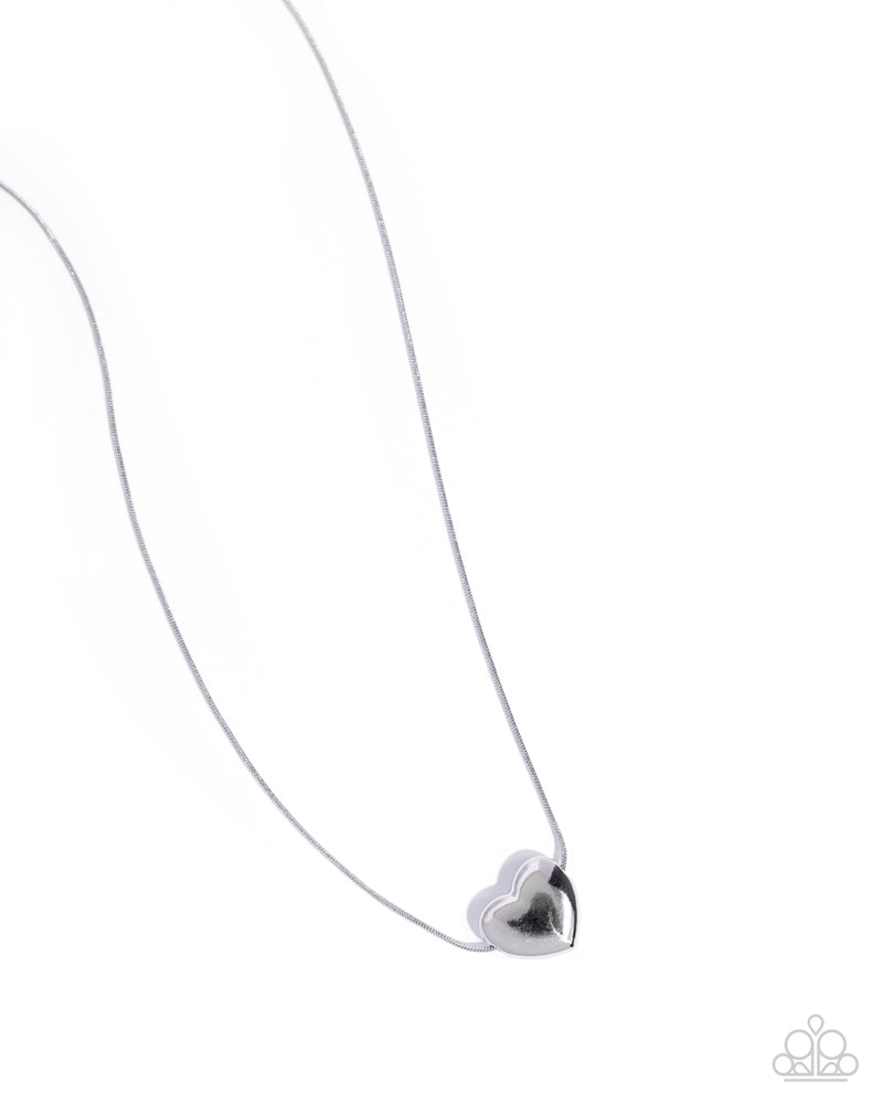 Loveable Look - Silver | Paparazzi Accessories