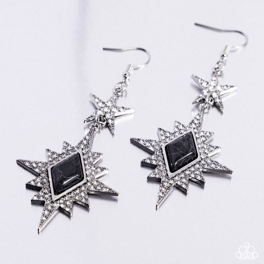 Stellar State of Mind - Black | Paparazzi Accessories