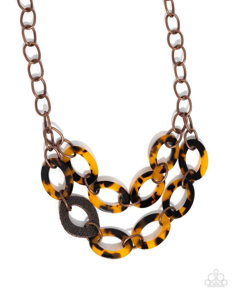 Patterned Presto - Copper | Paparazzi Accessories