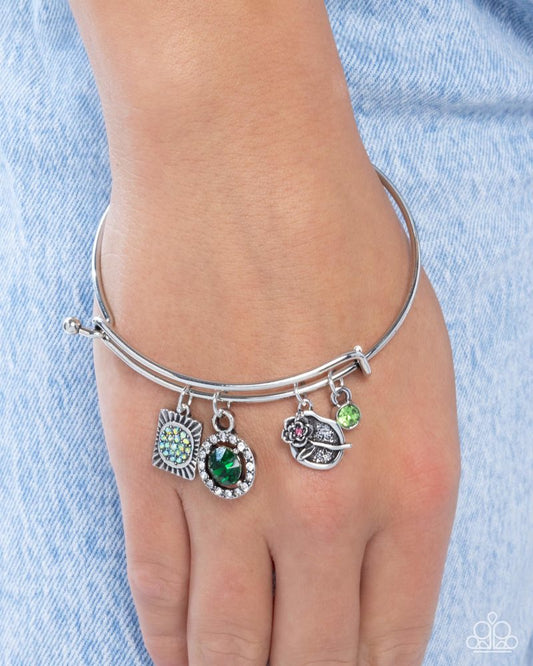 Playful Pageantry - Green | Paparazzi Accessories