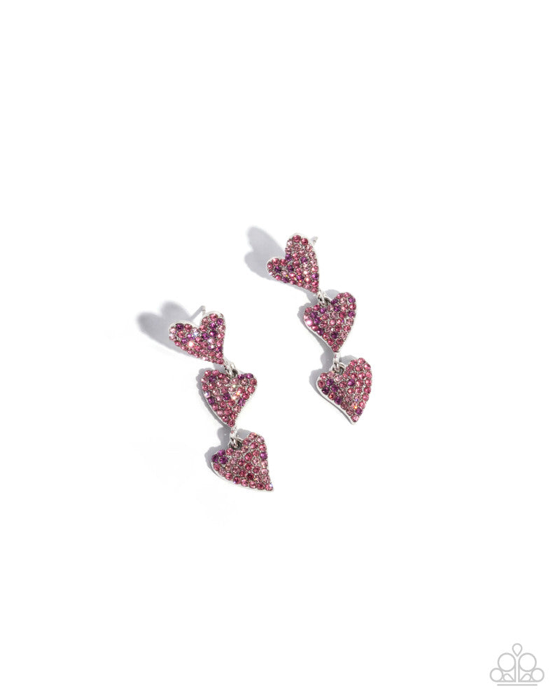 One Of The Girls Earrings - Pink image 2