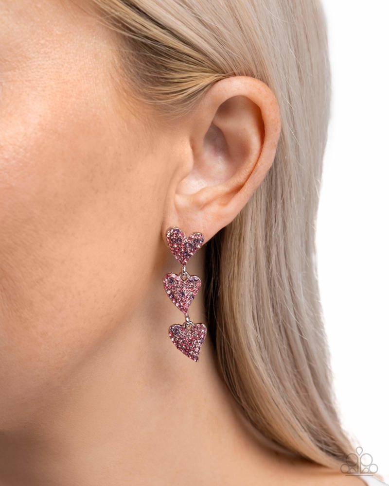 One Of The Girls Earrings - Pink