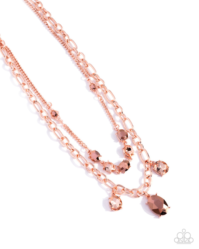 Just for this Moment Necklace - Copper image 2