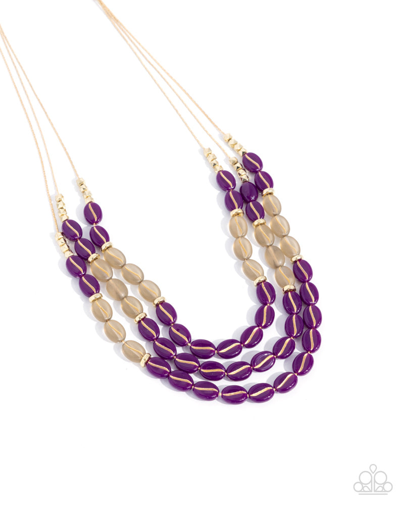 Playful Passage - Purple | Paparazzi Accessories