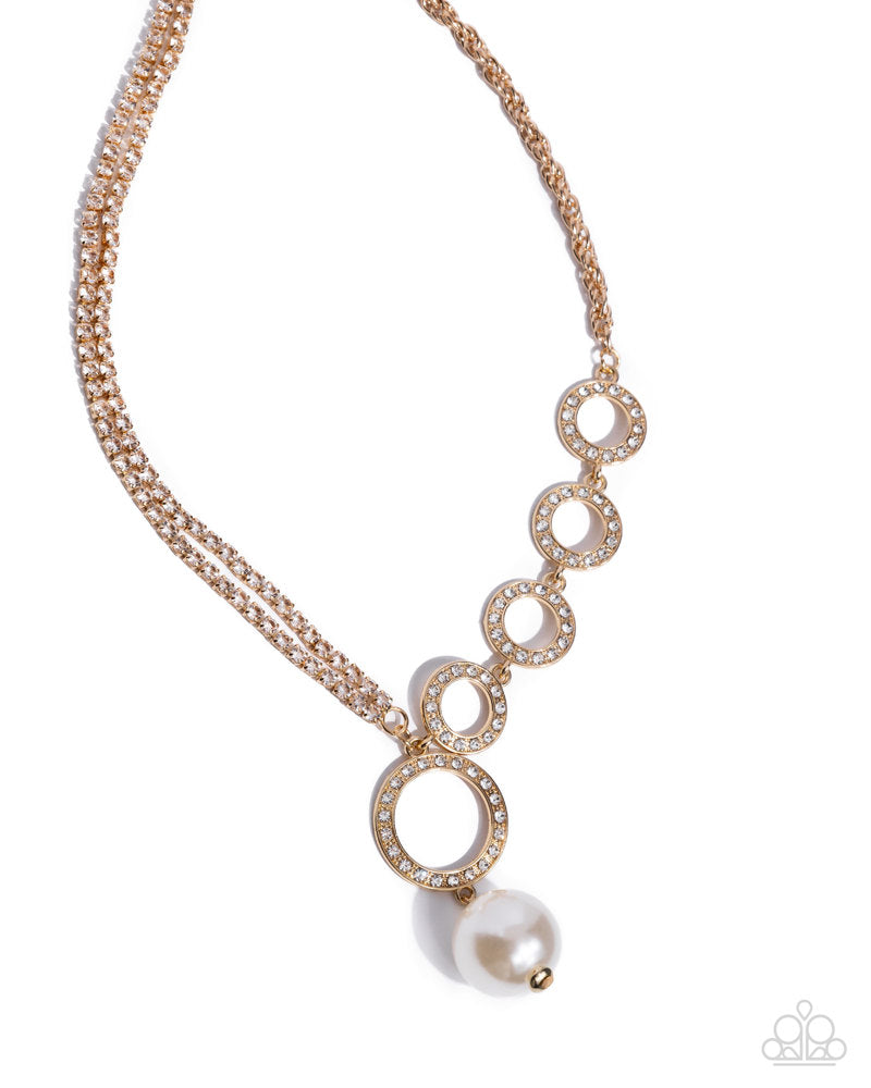 Refined Rapid Necklace - Gold image 2