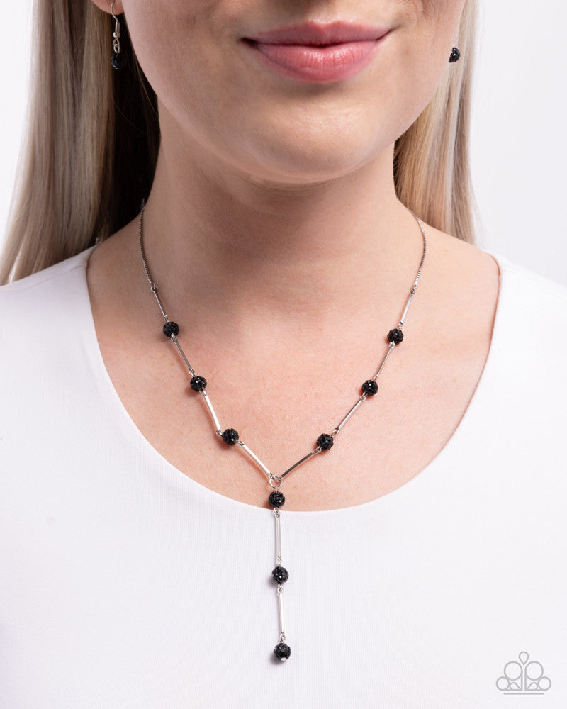 Waltzing Welcome - Black | Paparazzi Accessories