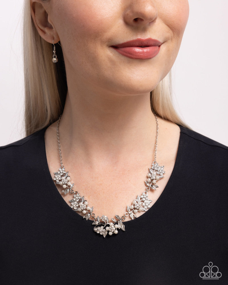Refined Rule - White | Paparazzi Accessories