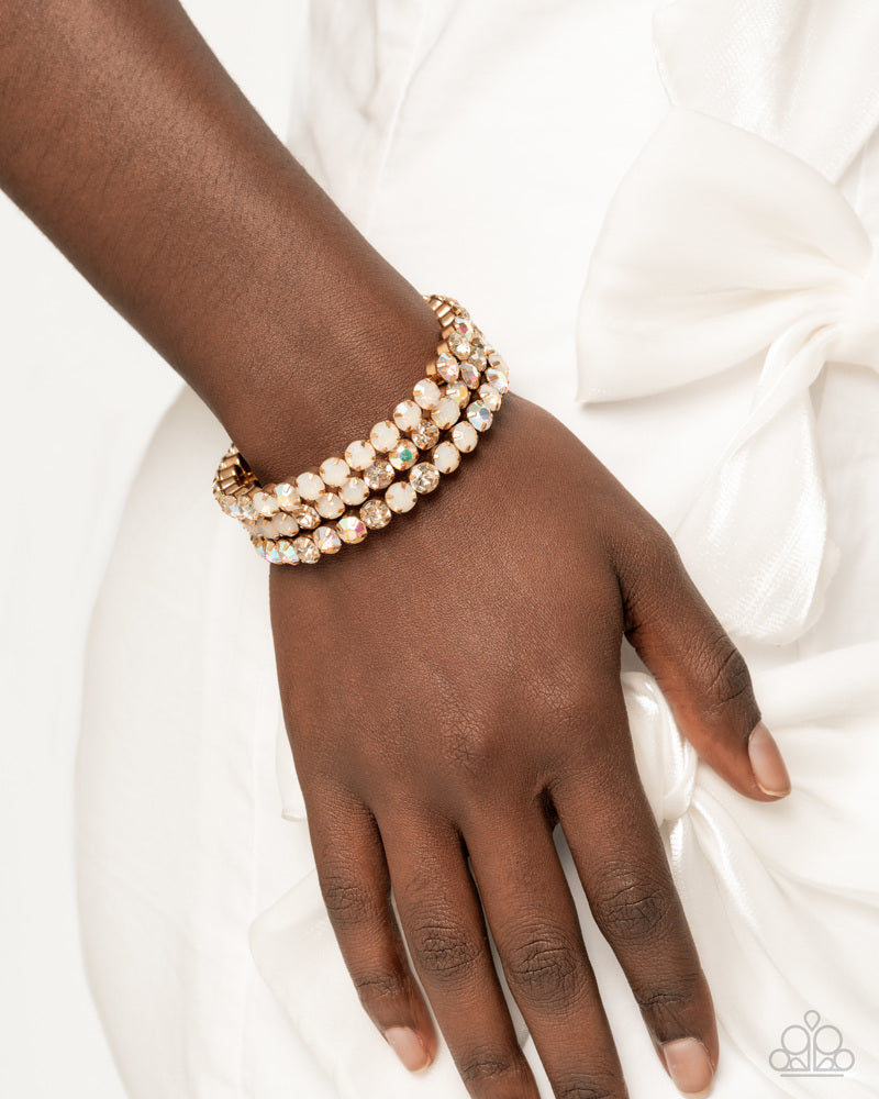 Iridescent Incantation Bracelet - Multi | Paparazzi Accessories image 3