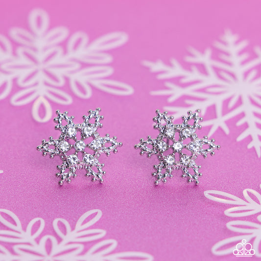 Snowflake Spell - White | Paparazzi Accessories