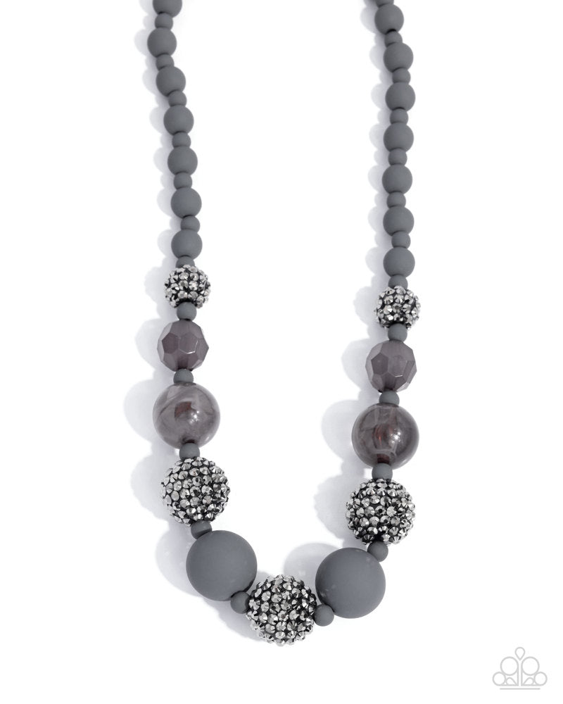 Hematite Hallmark - Complete Look | Paparazzi Accessories