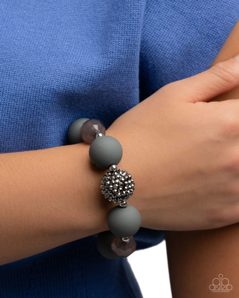 Hematite Hallmark - Complete Look | Paparazzi Accessories