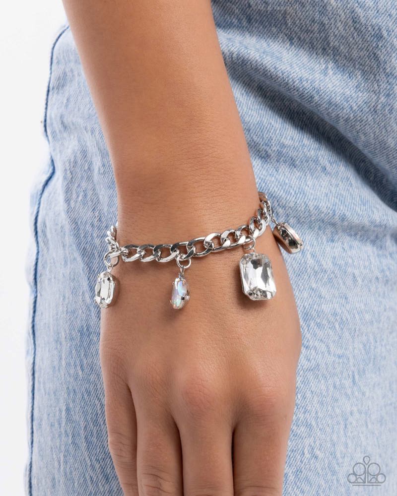Driving Dazzle - White | Paparazzi Accessories
