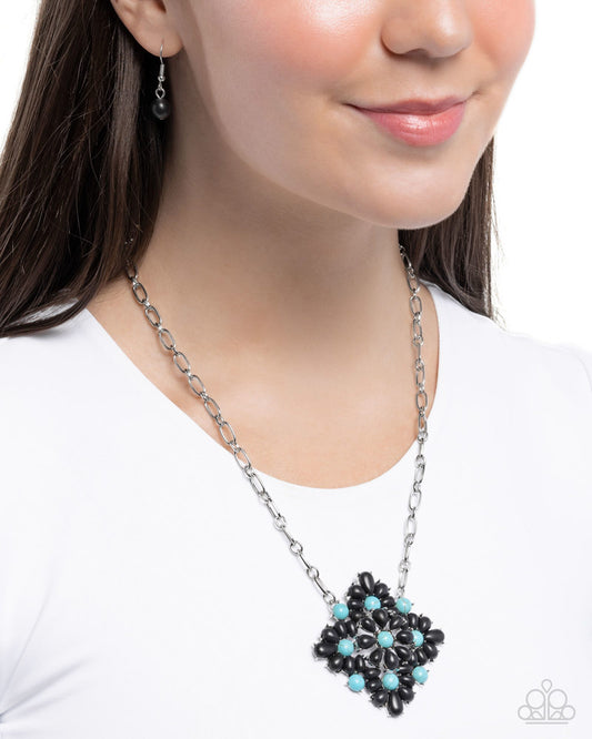Stony Strength Necklace - Black image 3