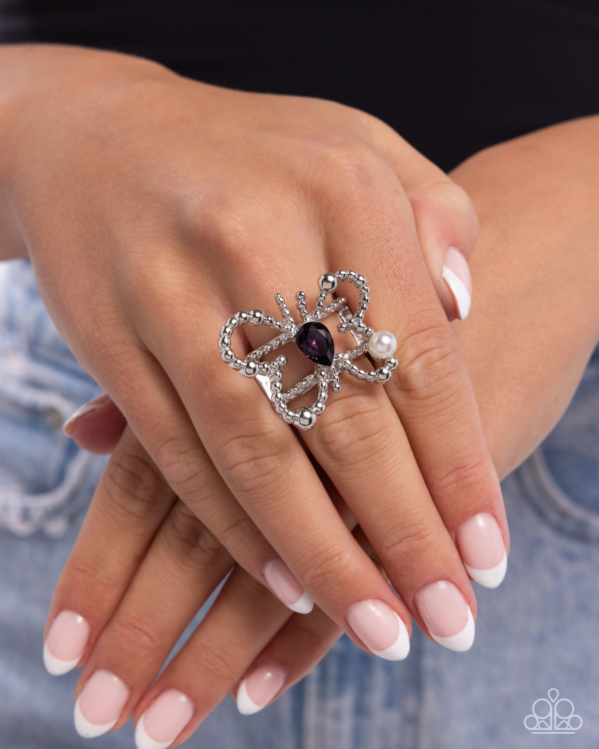 Aerial Artifact Ring - Purple