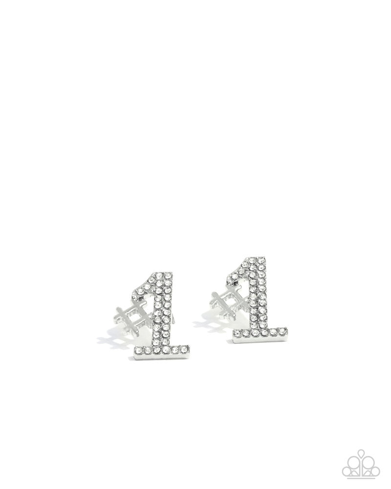 Were Number One, Youre Number Two - White | Paparazzi Accessories