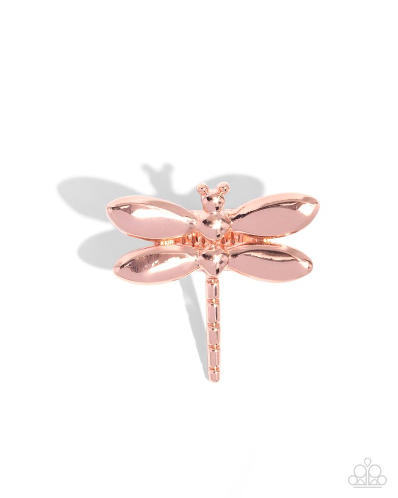 Durable Dragonfly - Copper | Paparazzi Accessories