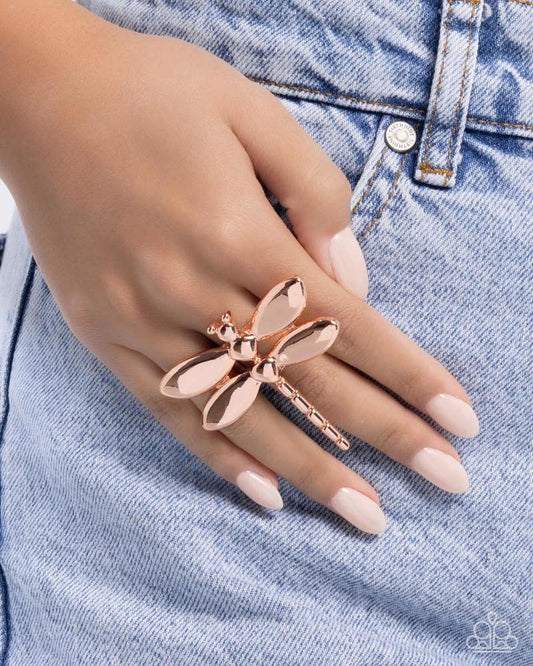 Durable Dragonfly - Copper | Paparazzi Accessories