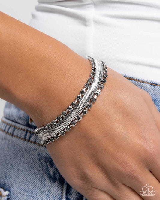 Radical Resolution - Silver | Paparazzi Accessories