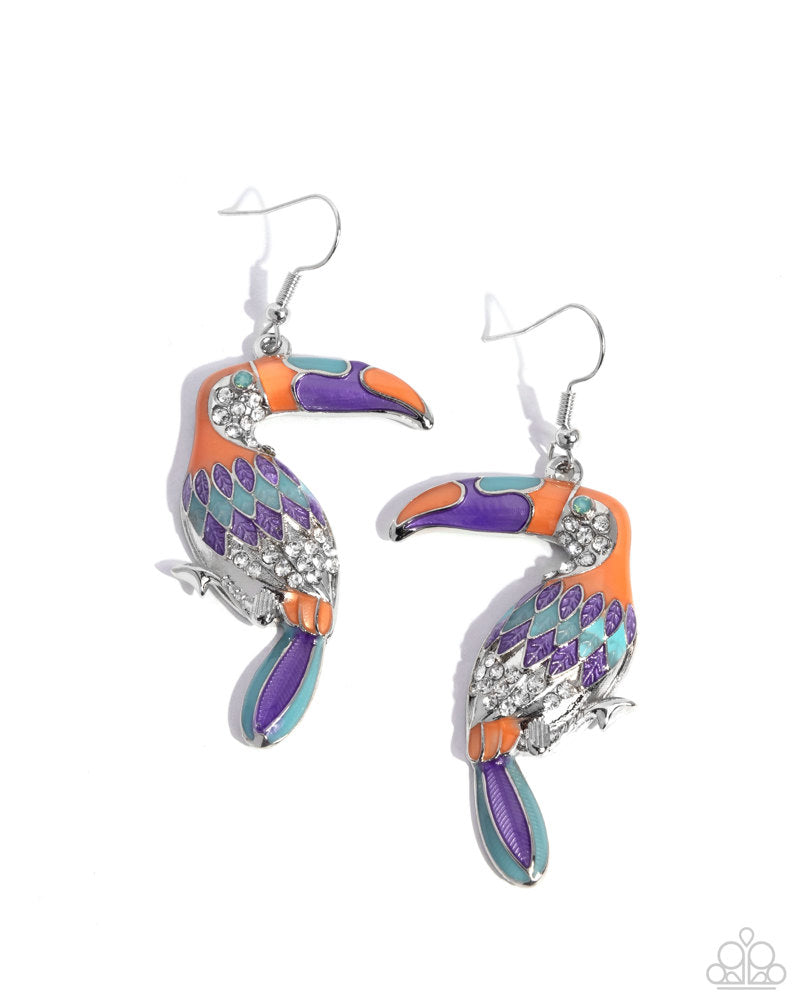 Toucan Tourist - Orange | Paparazzi Accessories