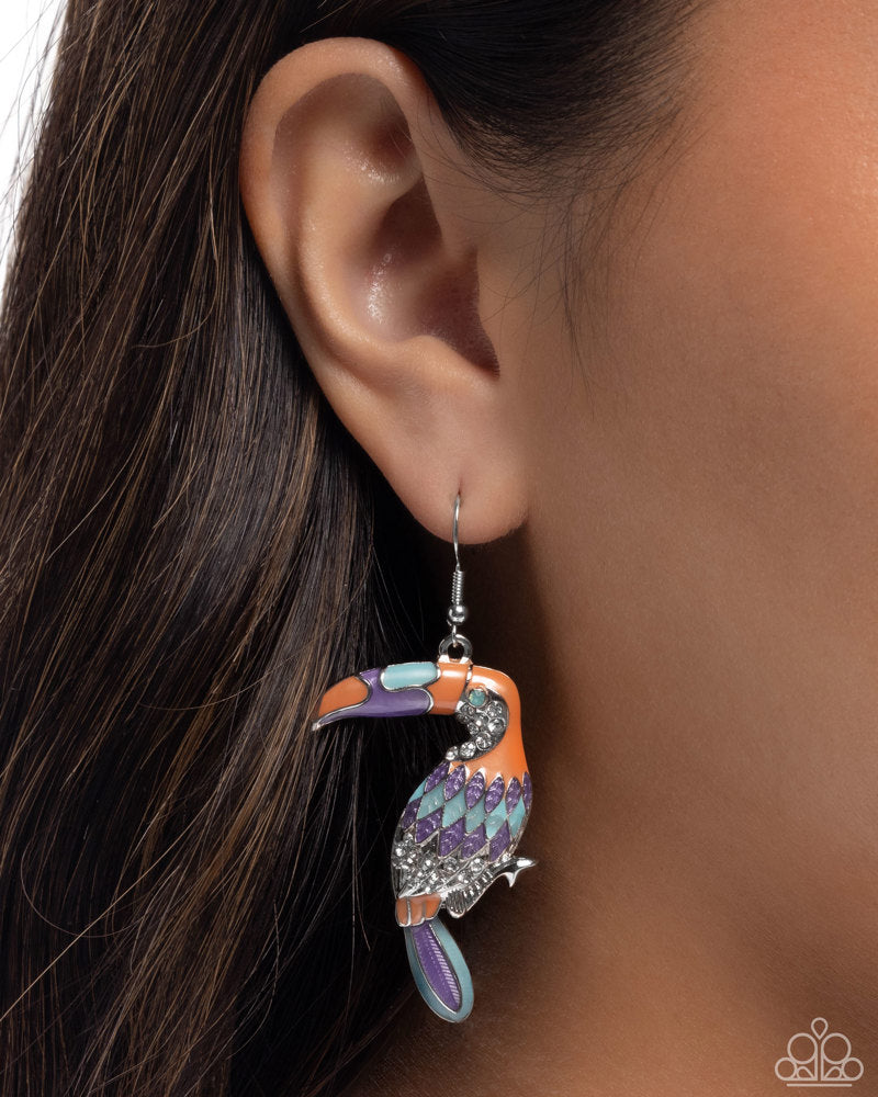 Toucan Tourist - Orange | Paparazzi Accessories