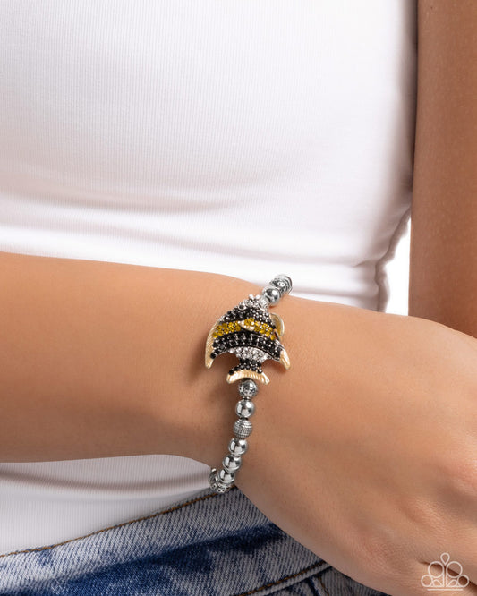 Admirable Angelfish - Yellow | Paparazzi Accessories