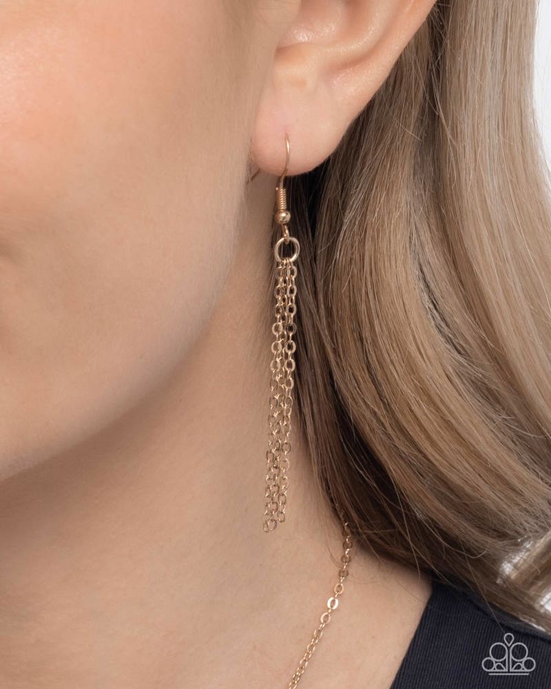 Darling Dachshund Necklace - Gold