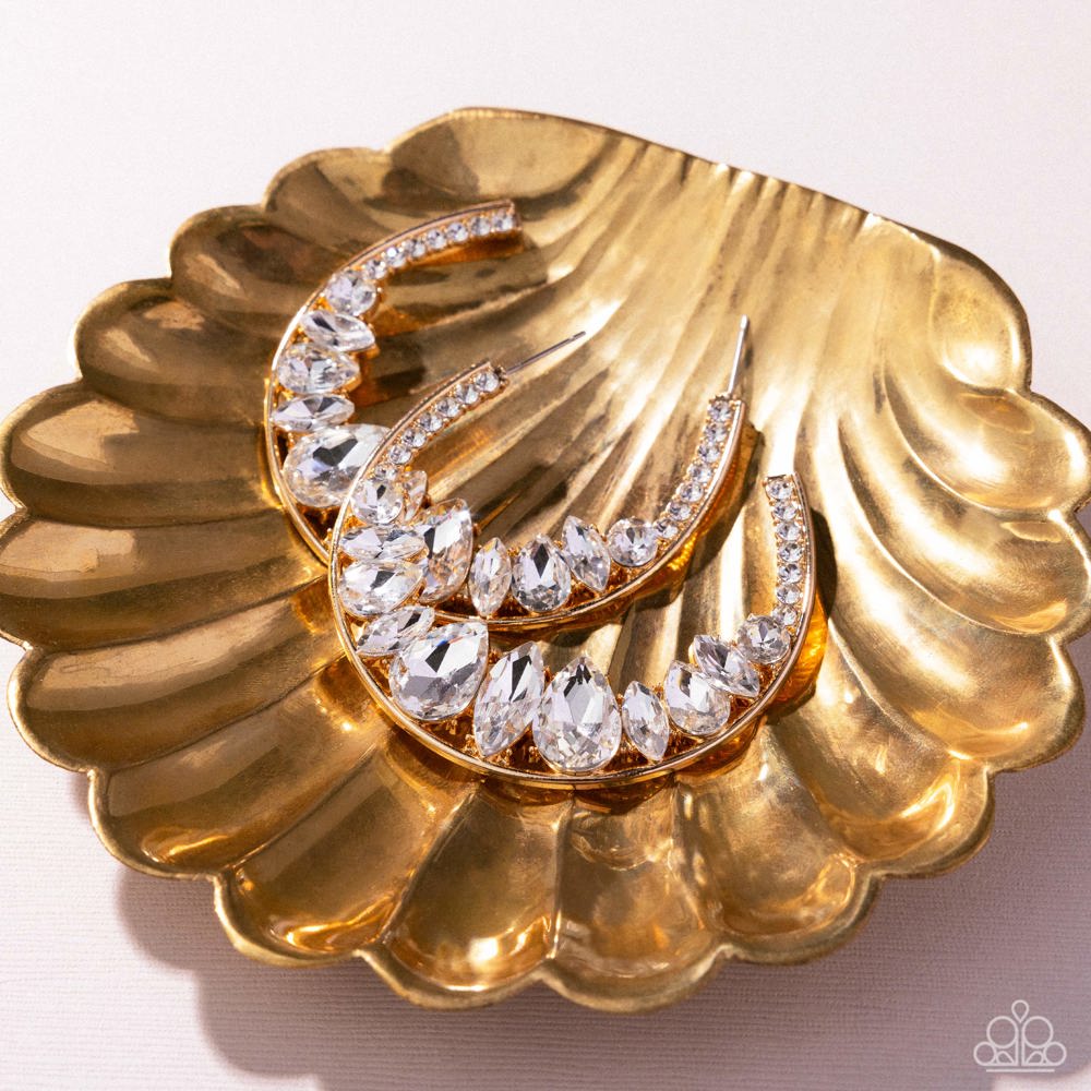 Refined Rewind Earrings - Gold