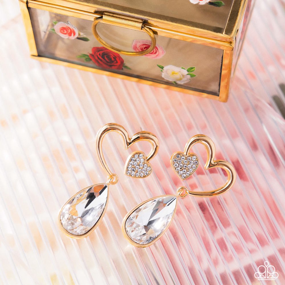 Coupling Up Earrings - Gold