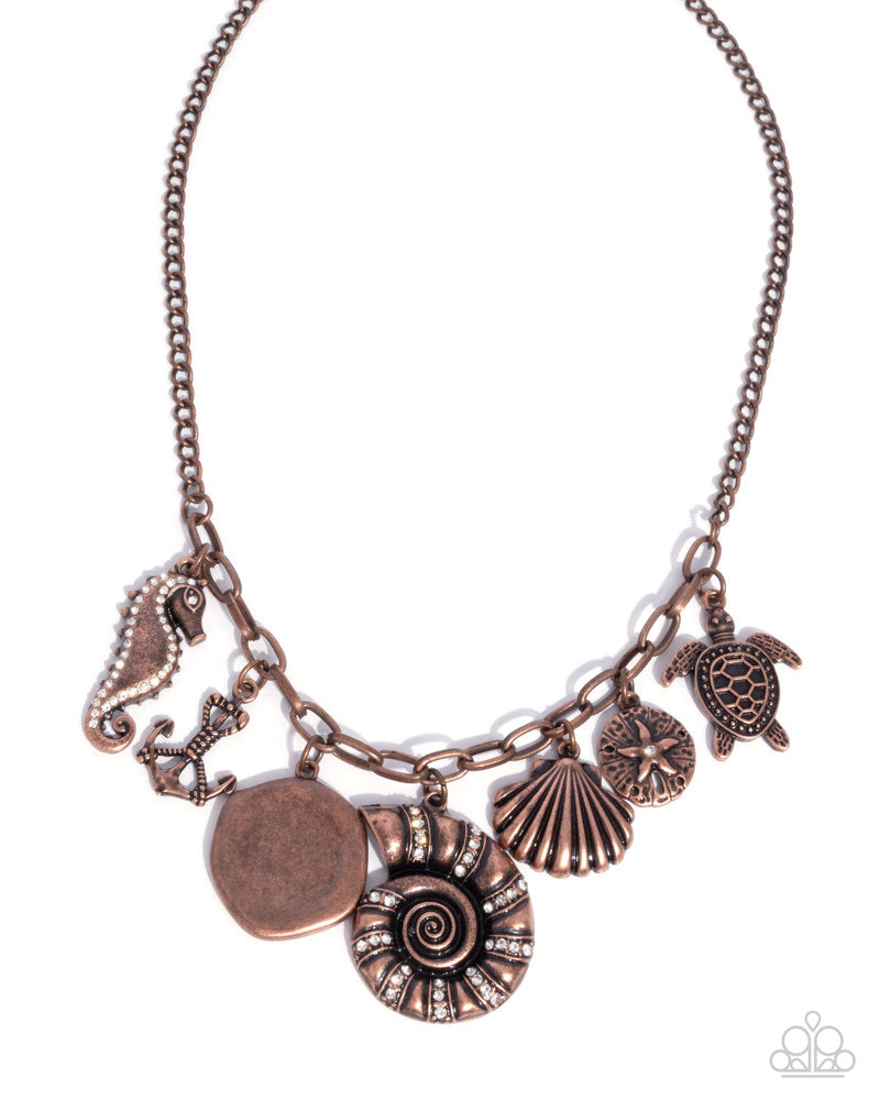 Coastal Composure Necklace - Copper image 2