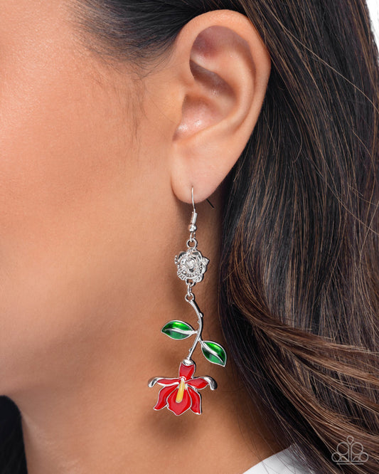 Floral Fractal - Red