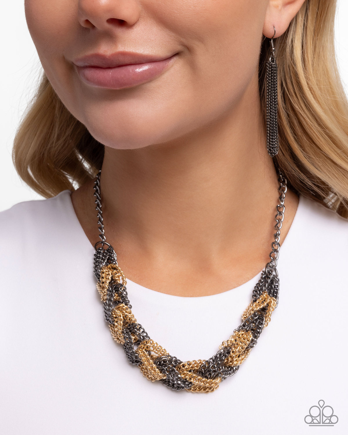 Braided Breakthrough - Black | Paparazzi Accessories