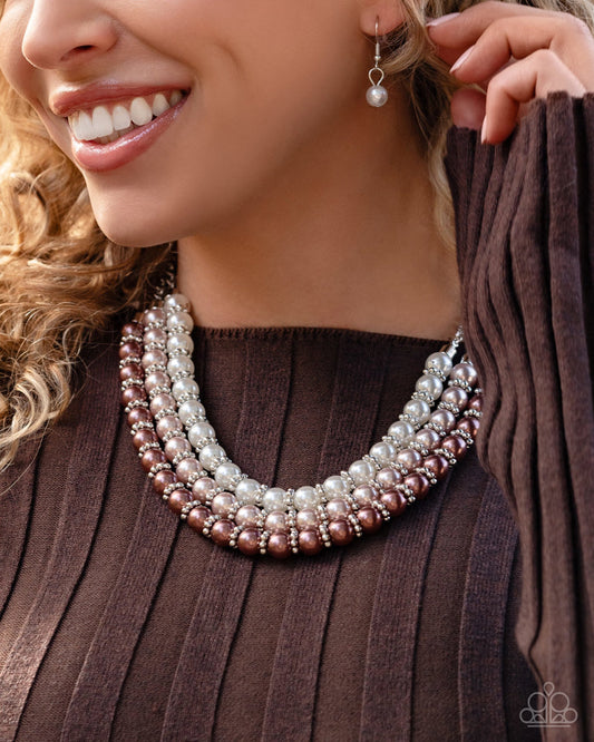 Promising Promenade - Brown | Paparazzi Accessories