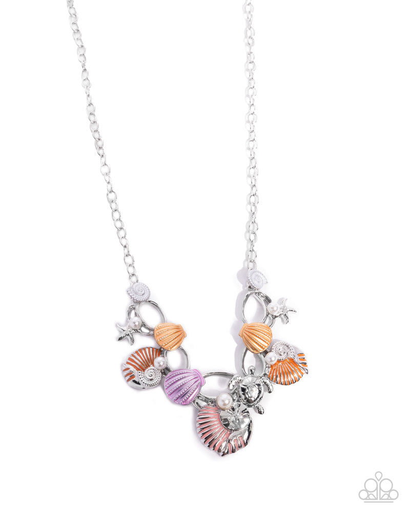 Oceanic Octave - Orange | Paparazzi Accessories