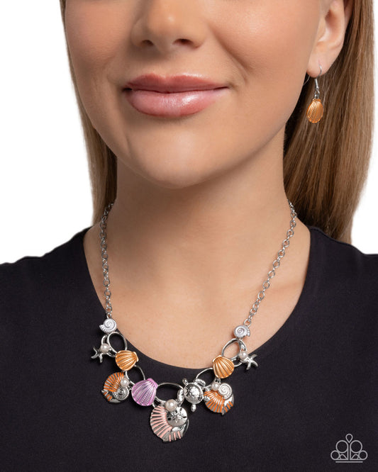 Oceanic Octave - Orange | Paparazzi Accessories
