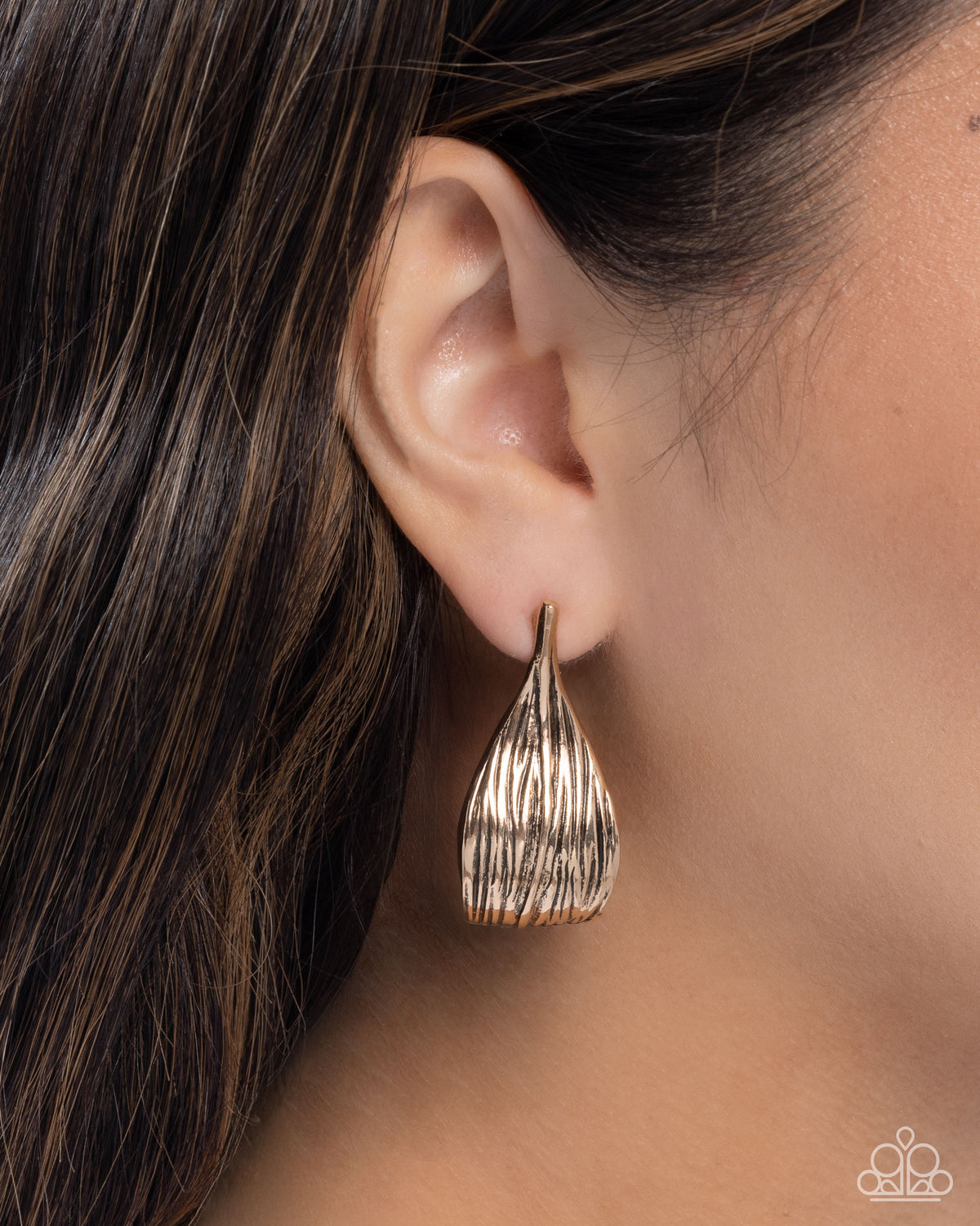 Curly Comfort Earrings - Gold