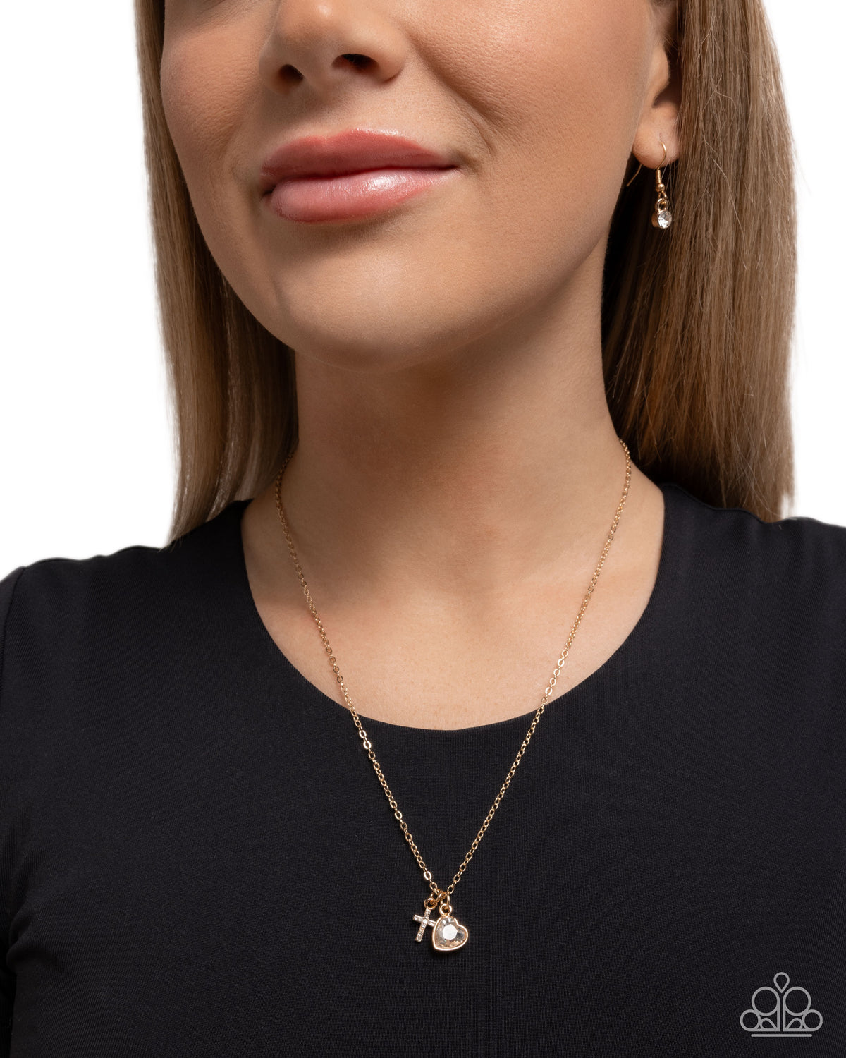 Blessed Brilliance Necklace - Gold image 3