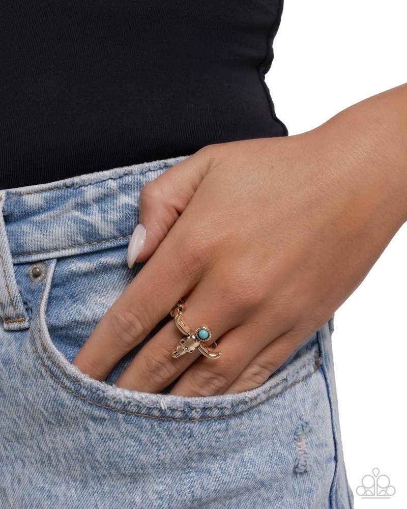 Longhorn Legend Ring - Gold