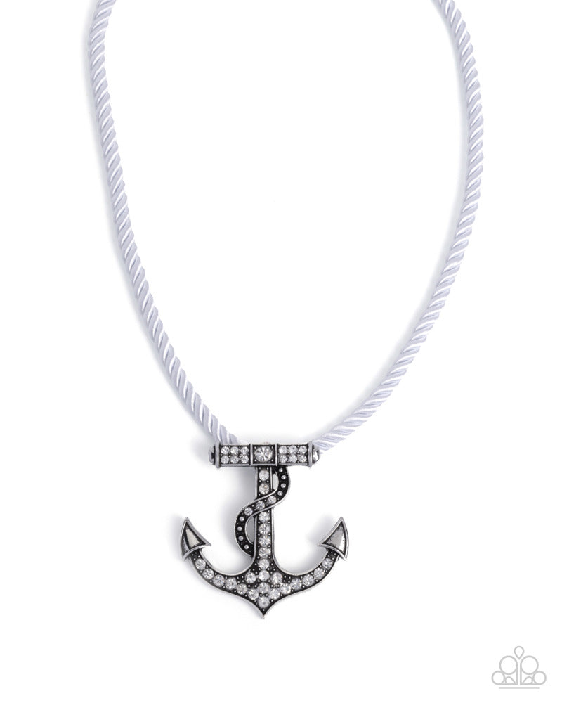 Anchored Allure - White
