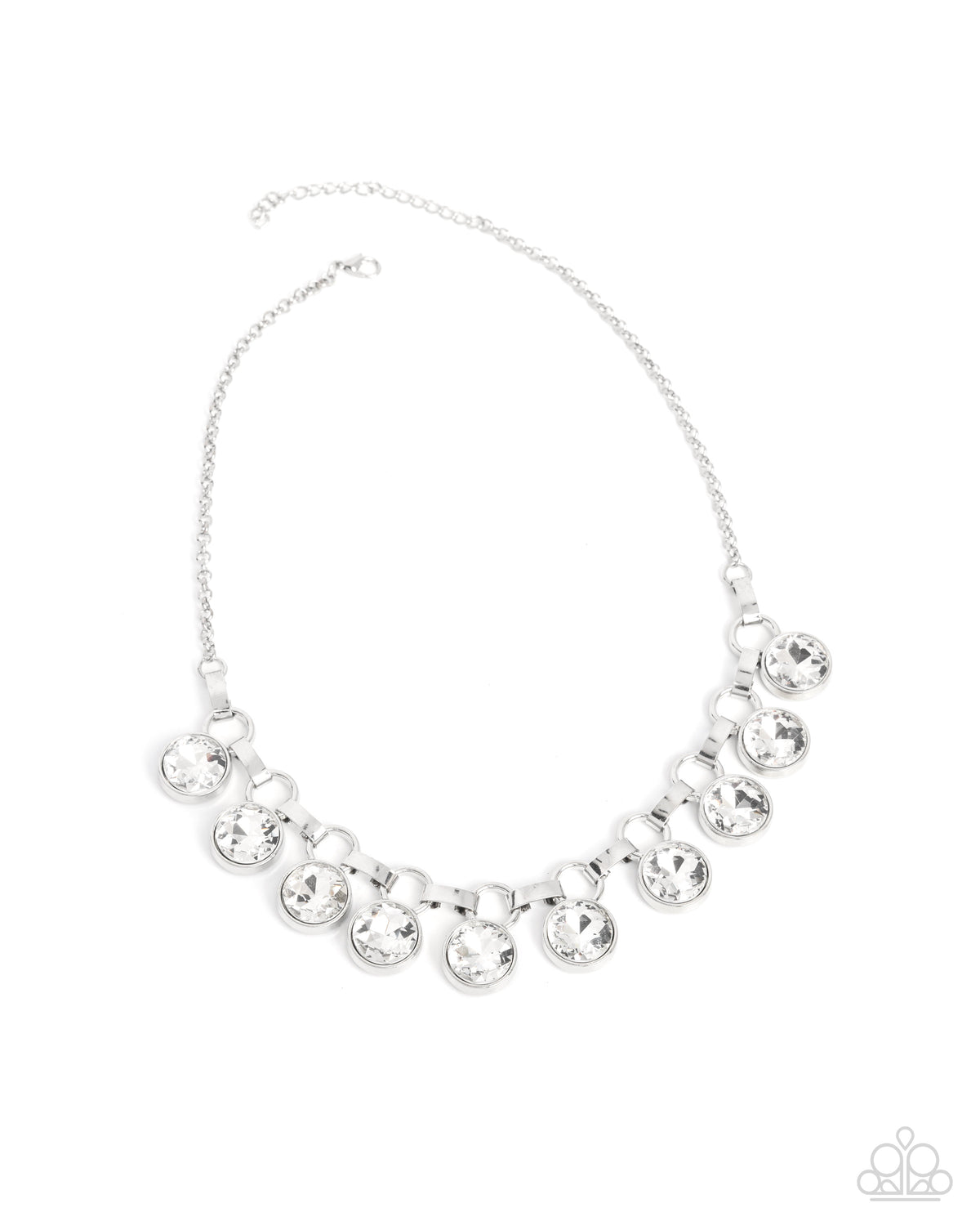 Scintillating Solitaire - White | Paparazzi Accessories