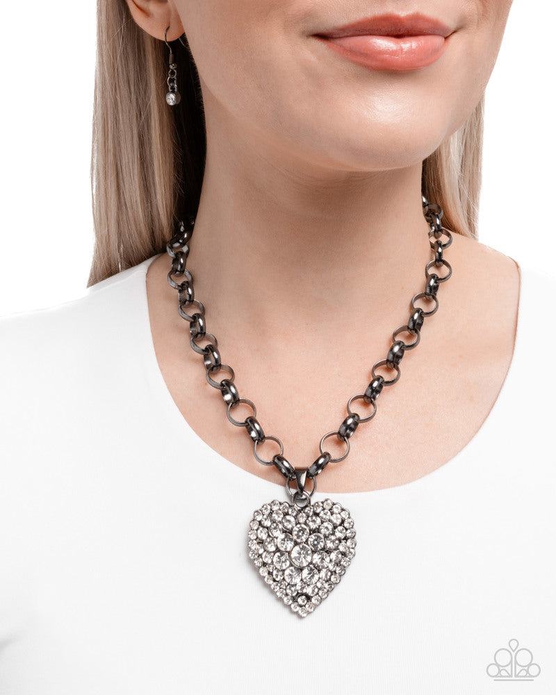 Heartfelt Havana Necklace - Black | Paparazzi Accessories image 3