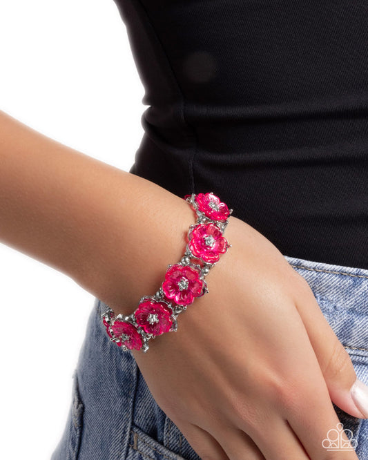 Floral Facility - Pink | Paparazzi Accessories