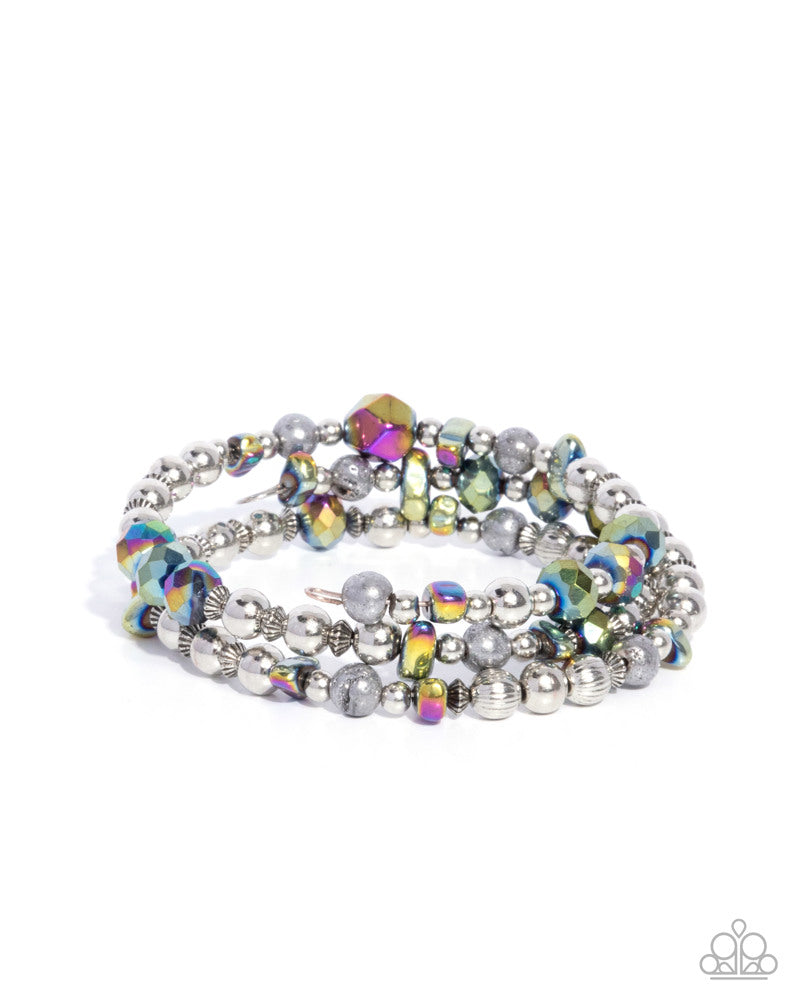 Fresh Fantasy Bracelet - Multi | Paparazzi Accessories image 2