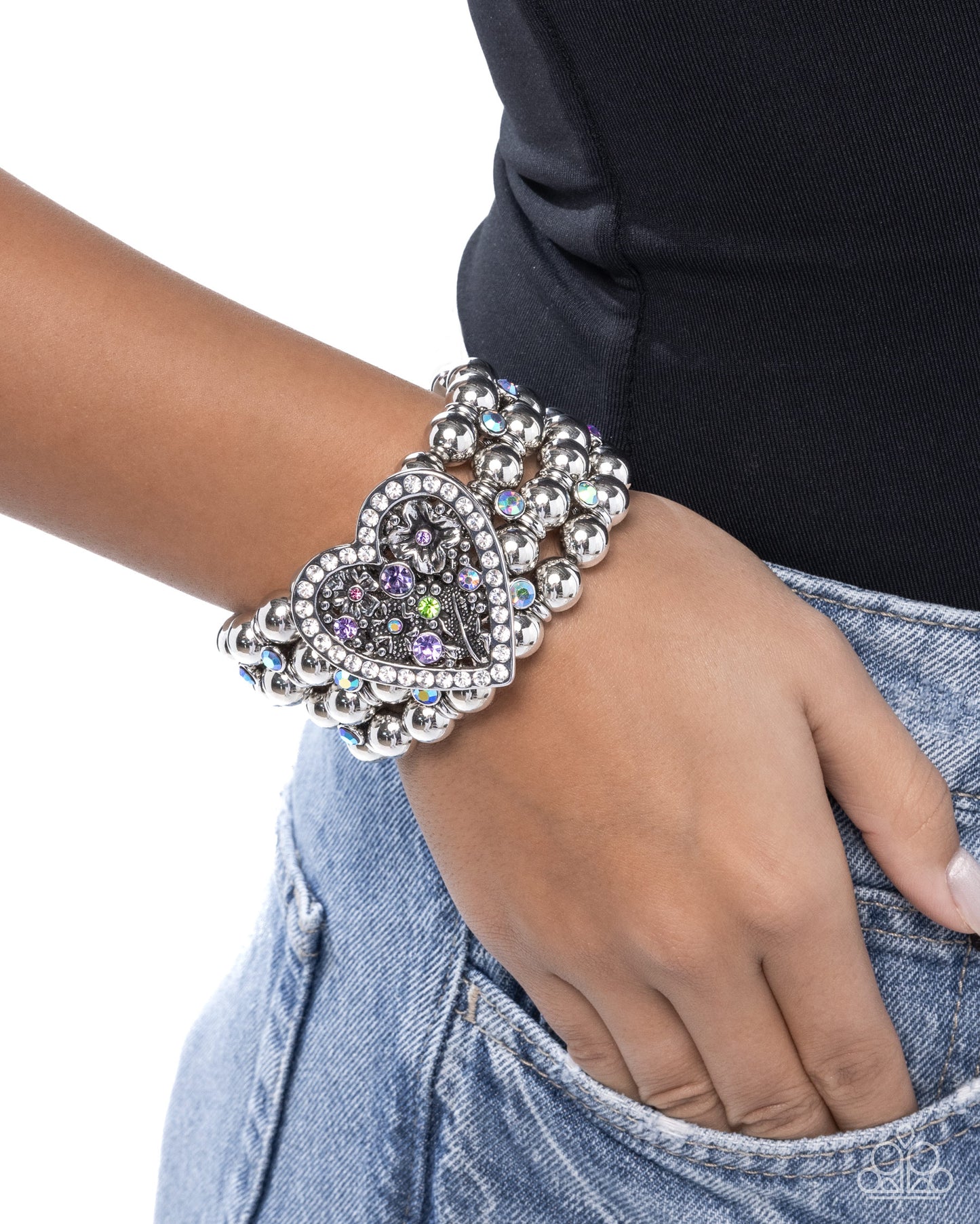 Personal History Bracelet - Purple