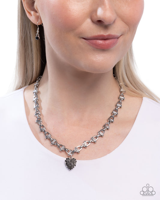 Lifes About to Get Good Necklace - Black | Paparazzi Accessories image 3