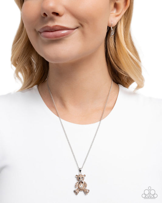 Twinkling Teddy - Brown | Paparazzi Accessories