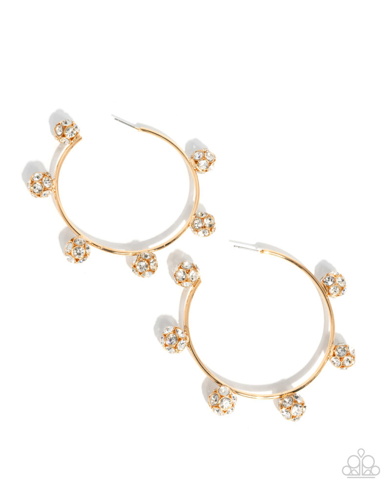 Ornamental Optimism Earrings - Gold image 2