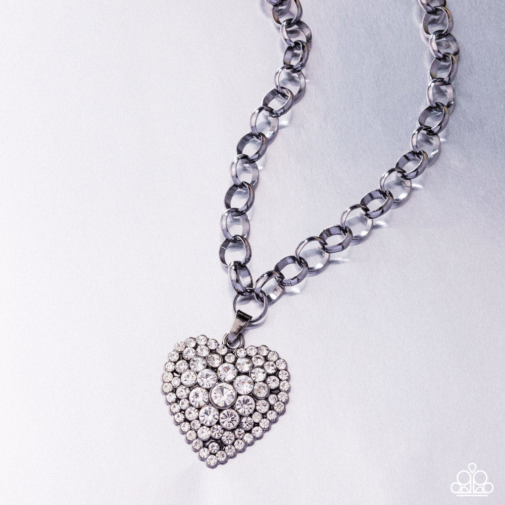Heartfelt Havana Necklace - Black | Paparazzi Accessories